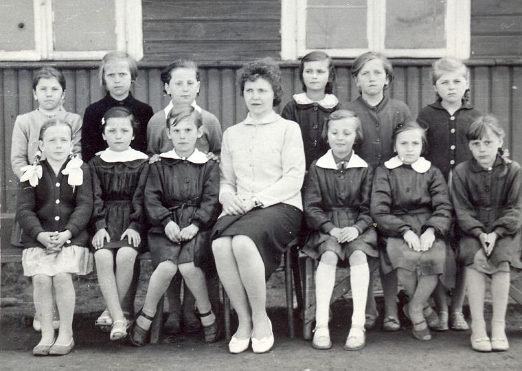 Zdjęcie klasy - wych. p. Krystyna Wójcik