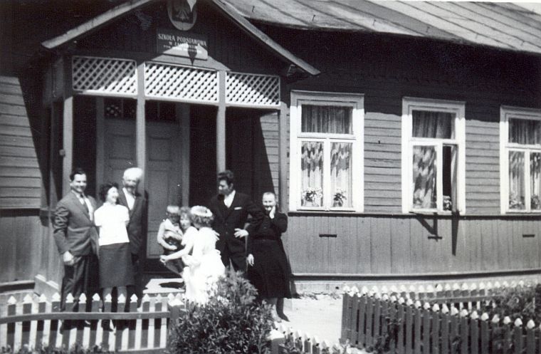 Szkoła w Zamieniu - rok 1964